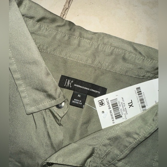 NWT INC international concepts Shirt Sz. XL - Picture 4 of 7